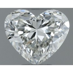 Diament serce, 0.52ct, VVS1, H, IGI 752564176