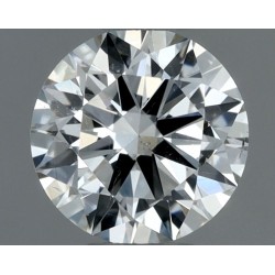 Diament szlif okrągły, 0.5ct, SI1, H, IGI 752563678