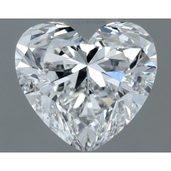 Diament serce, 0.72ct, VS2, E, GIA 6535567526