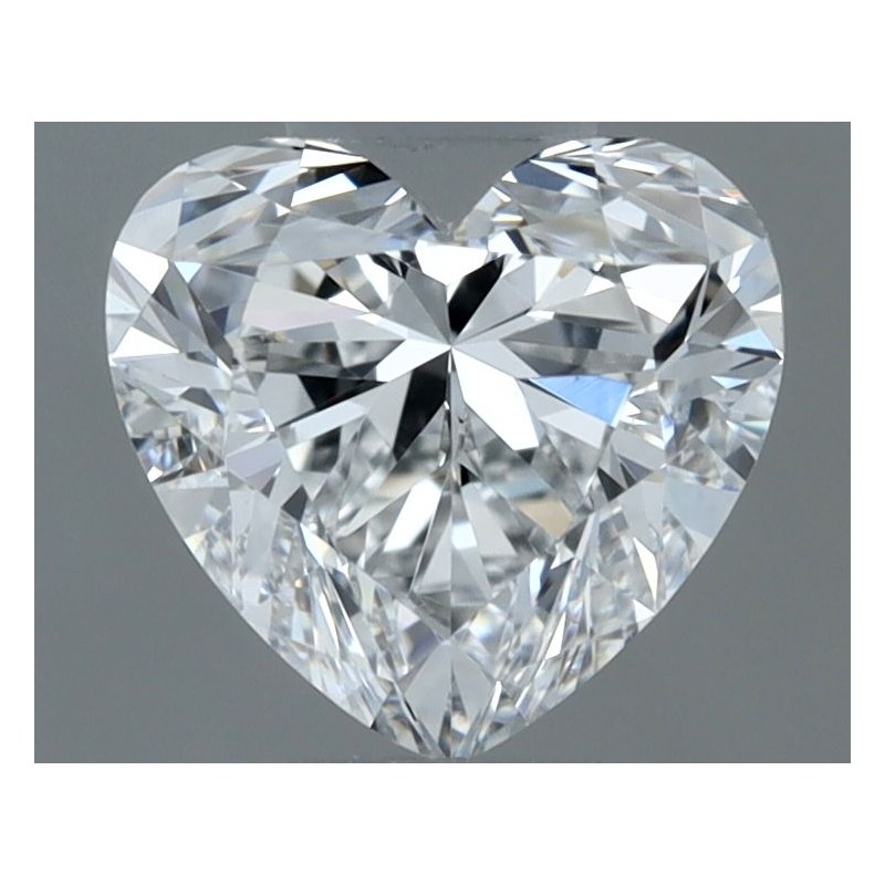 Diament serce, 0.72ct, VS2, E, GIA 6535567526