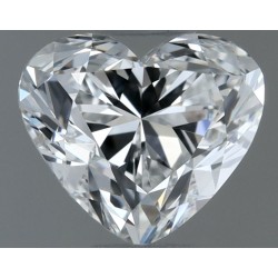 Diament serce, 0.71ct, VVS2, F, GIA 2548171916