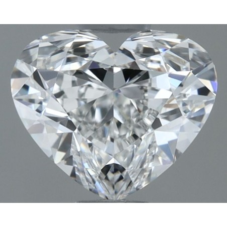 Diament serce, 0.7ct, VVS1, F, GIA 6535966979