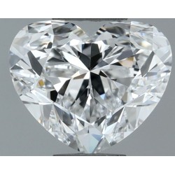 Diament serce, 0.7ct, VVS2, E, GIA 6542122768