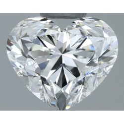 Diament serce, 0.7ct, VVS2, G, GIA 7531430159