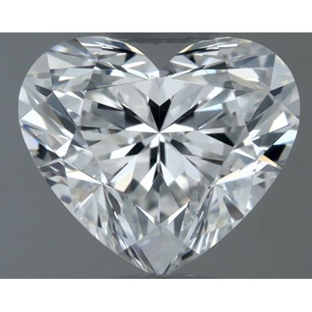 Diament serce, 0.7ct, VS2, F, GIA 6541163025