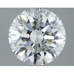 Diament szlif okrągły, 2ct, SI2, I, IGI 728551274