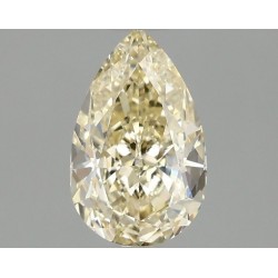 Diament laboratoryjny o barwie fantazyjnej szlif gruszkowy, 1.08ct, VVS2, Fancy Yellow, IGI LG675578410