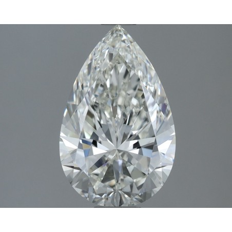 Diament szlif gruszkowy, 1.5ct, VS1, H, IGI 752547817