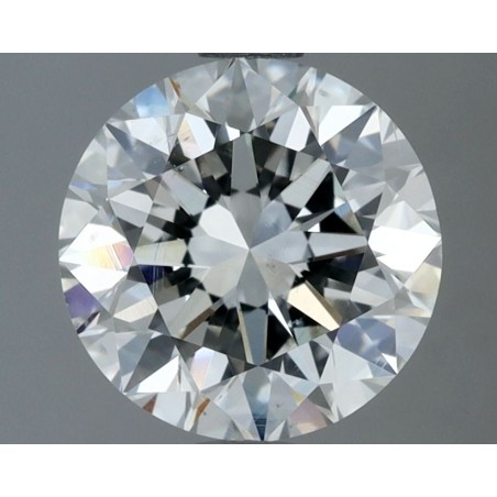 Diament szlif okrągły, 2ct, SI1, I, GIA 1543304239