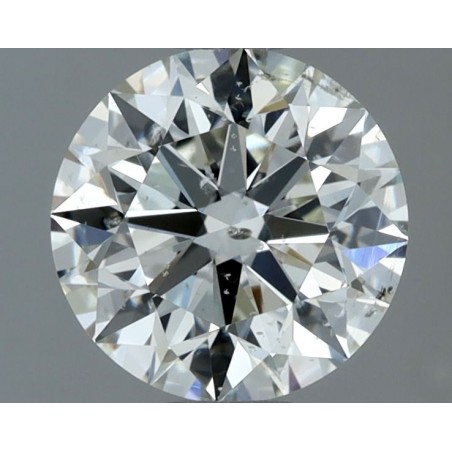 Diament szlif okrągły, 1.5ct, SI2, I, IGI 756554526