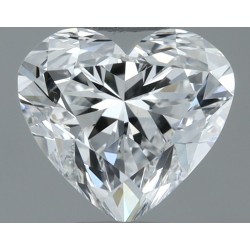 Diament serce, 0.71ct, VS2, E, GIA 2537444698