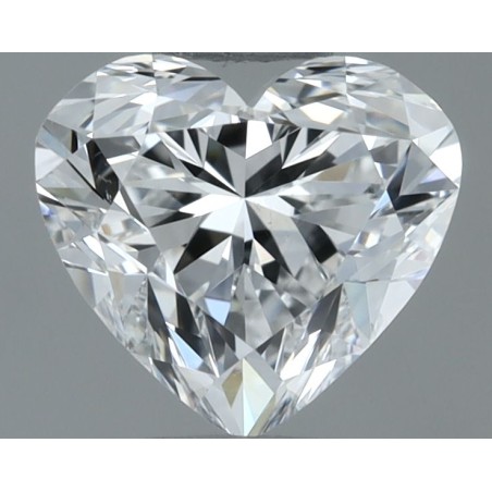 Diament serce, 0.71ct, VS2, E, GIA 2537444698