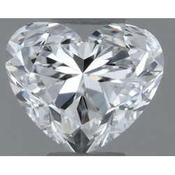 Diament serce, 0.51ct, VS2, E, GIA 6542243541