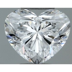 Diament serce, 0.51ct, VVS1, D, GIA 5543243177