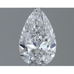 Diament szlif gruszkowy, 0.9ct, VS2, D, GIA 6542244477