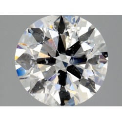 Diament szlif okrągły, 2ct, SI2, G, HRD 250000307088