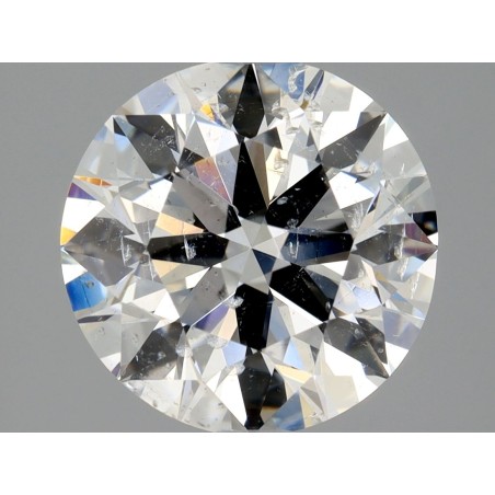 Diament szlif okrągły, 2ct, SI2, G, HRD 250000307088