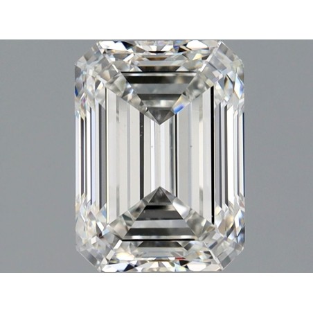 Diament szlif szmaragdowy, 1.5ct, VS1, H, GIA 2547171526