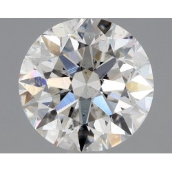 Diament szlif okrągły, 1.1ct, SI2, G, GIA 7541213145