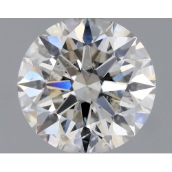 Diament szlif okrągły, 1ct, SI2, H, HRD 250000308238