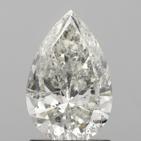 Diament szlif gruszkowy, 1.55ct, SI2, G, HRD 230000135287