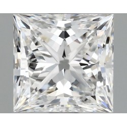 Diament laboratoryjny szlif princess, 1.51ct, VVS2, E, IGI LG759521079