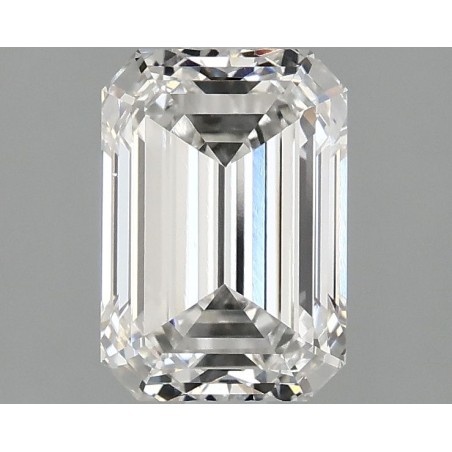 Diament laboratoryjny szlif szmaragdowy, 2.07ct, VVS2, E, IGI LG758582928