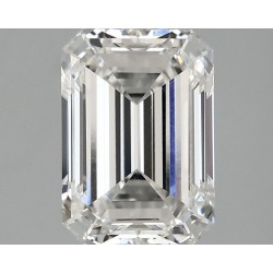 Diament laboratoryjny szlif szmaragdowy, 2.09ct, VVS2, F, IGI LG760508847