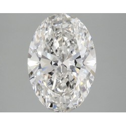 Diament laboratoryjny szlif owalny, 2.56ct, VVS2, F, IGI LG760518393