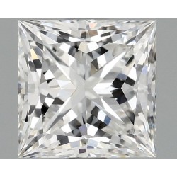 Diament laboratoryjny szlif princess, 1.53ct, VVS2, E, IGI LG759520857