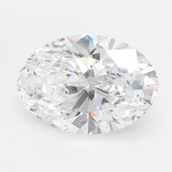 Diament laboratoryjny szlif owalny, 2.5ct, IF, D, IGI LG739586874