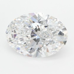Diament laboratoryjny szlif owalny, 2.76ct, IF, D, IGI LG743593394