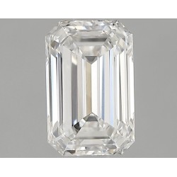 Diament laboratoryjny szlif szmaragdowy, 1.52ct, VVS2, F, IGI LG555272677