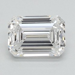 Diament laboratoryjny szlif szmaragdowy, 0.97ct, VVS2, D, IGI LG724586364