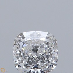 Diament szlif poduszkowy brylantowy, 0.71ct, SI1, D, GIA 2447110131