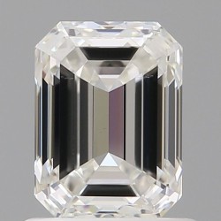 Diament szlif szmaragdowy, 1.01ct, VS1, G, GIA 6545312841