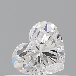 Diament serce, 0.32ct, VVS1, D, GIA 6541323285