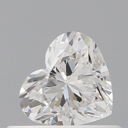 Diament serce, 0.33ct, VVS1, F, GIA 7548303353