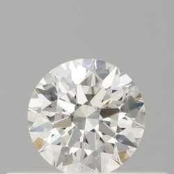 Diament szlif okrągły, 0.3ct, VVS2, H, GIA 6542303090