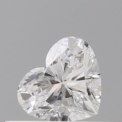 Diament serce, 0.3ct, VS1, D, GIA 5543302508