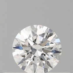 Diament szlif okrągły, 0.3ct, SI2, E, GIA 6541314505