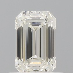 Diament szlif szmaragdowy, 0.5ct, VVS1, I, GIA 7543321604