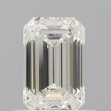 Diament szlif szmaragdowy, 0.5ct, VVS1, I, GIA 7543321604