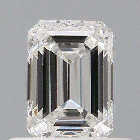 Diament szlif szmaragdowy, 0.52ct, VVS2, G, GIA 6545322097