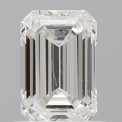 Diament szlif szmaragdowy, 0.7ct, SI1, G, GIA 5543323155