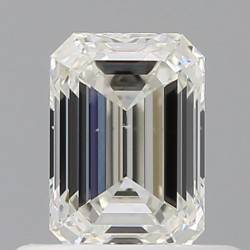 Diament szlif szmaragdowy, 0.52ct, VS2, I, GIA 2546322244
