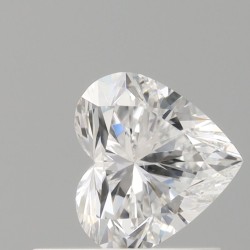Diament serce, 0.57ct, VS1, D, GIA 7541322938