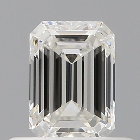 Diament szlif szmaragdowy, 0.5ct, VVS1, H, GIA 2544321991