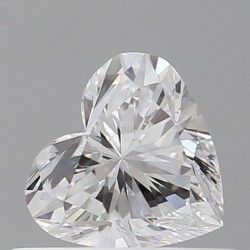 Diament serce, 0.5ct, VS1, D, GIA 6542321256