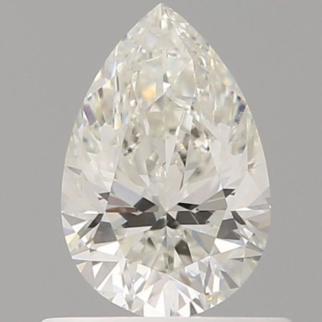 Diament szlif gruszkowy, 0.6ct, SI1, I, GIA 7542320613